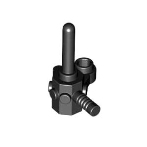 레고 부품 스페이스 스캐너 도구 검정색 Black Minifigure Utensil Space Scanner Tool 4143705