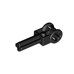 레고 부품 테크닉 검정색 Blakc Technic Pole Reverser Handle 4107765