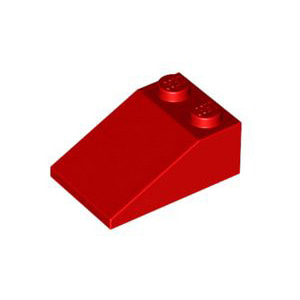 레고 부품 경사 슬로프 빨간색 Red Slope 33 3 x 2 329821